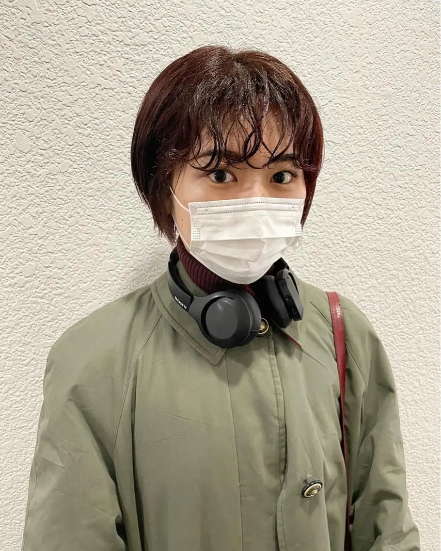ショート 渋谷 留菜のヘアスタイル