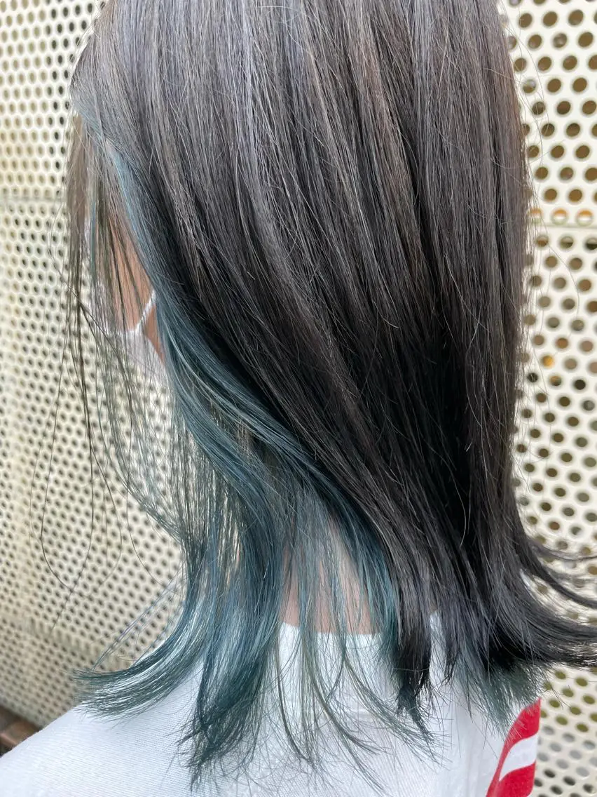ミディアム カラー ヘアカラー 🦋NAKAMURA 🦋のヘアスタイル