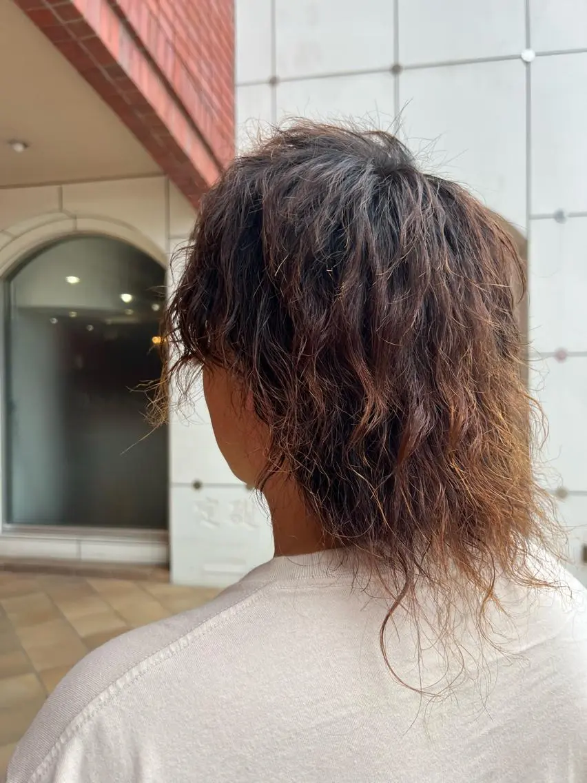 パーマ ツイストパーマ ERINA 🤍のマツエク・マツパデザイン