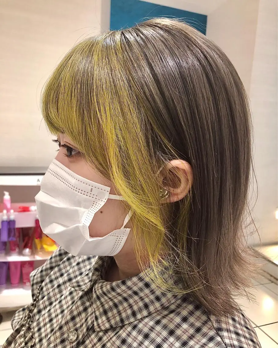 カラー カット ヘアカラー トリートメント . Chisaのヘアスタイル