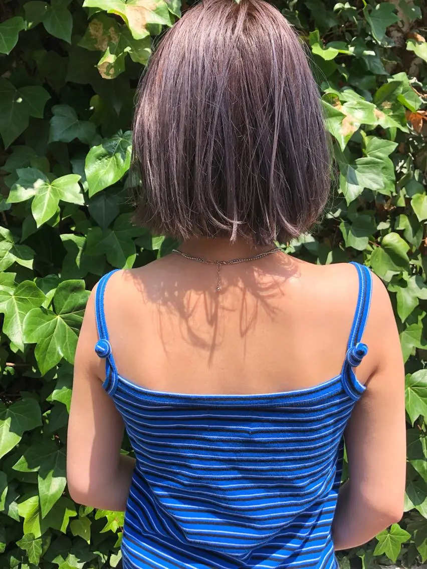 ミディアム Pia ツボイ ケイタのヘアスタイル