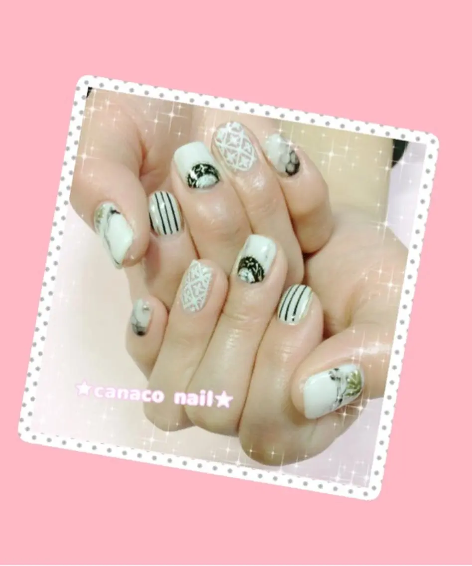 ネイル アートネイル ベテランネイル cnc  nailのネイルデザイン