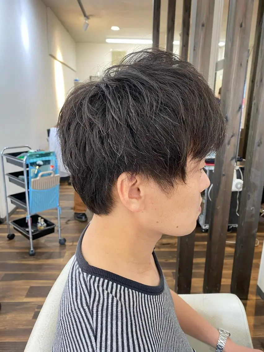 メンズ 刈り上げ 堀 広夢のヘアスタイル
