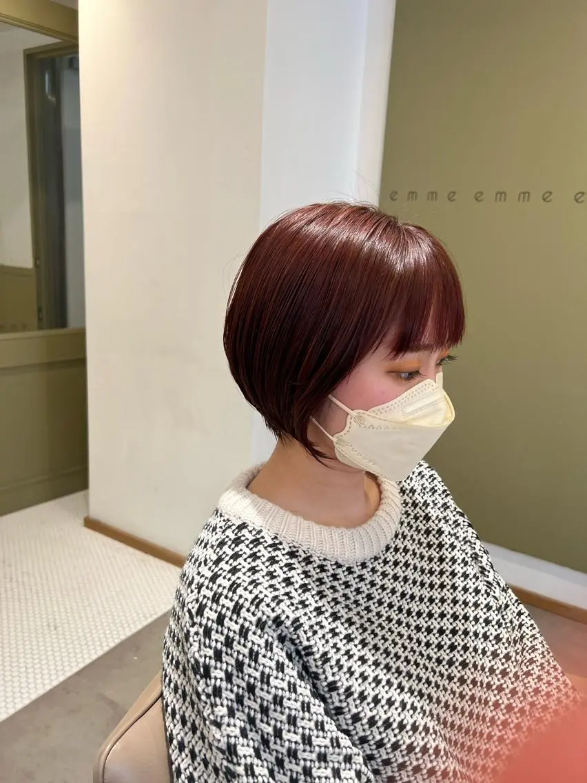 ショート 伸ばしかけ メンズカット /パーマ🍀田畑玖音のヘアスタイル