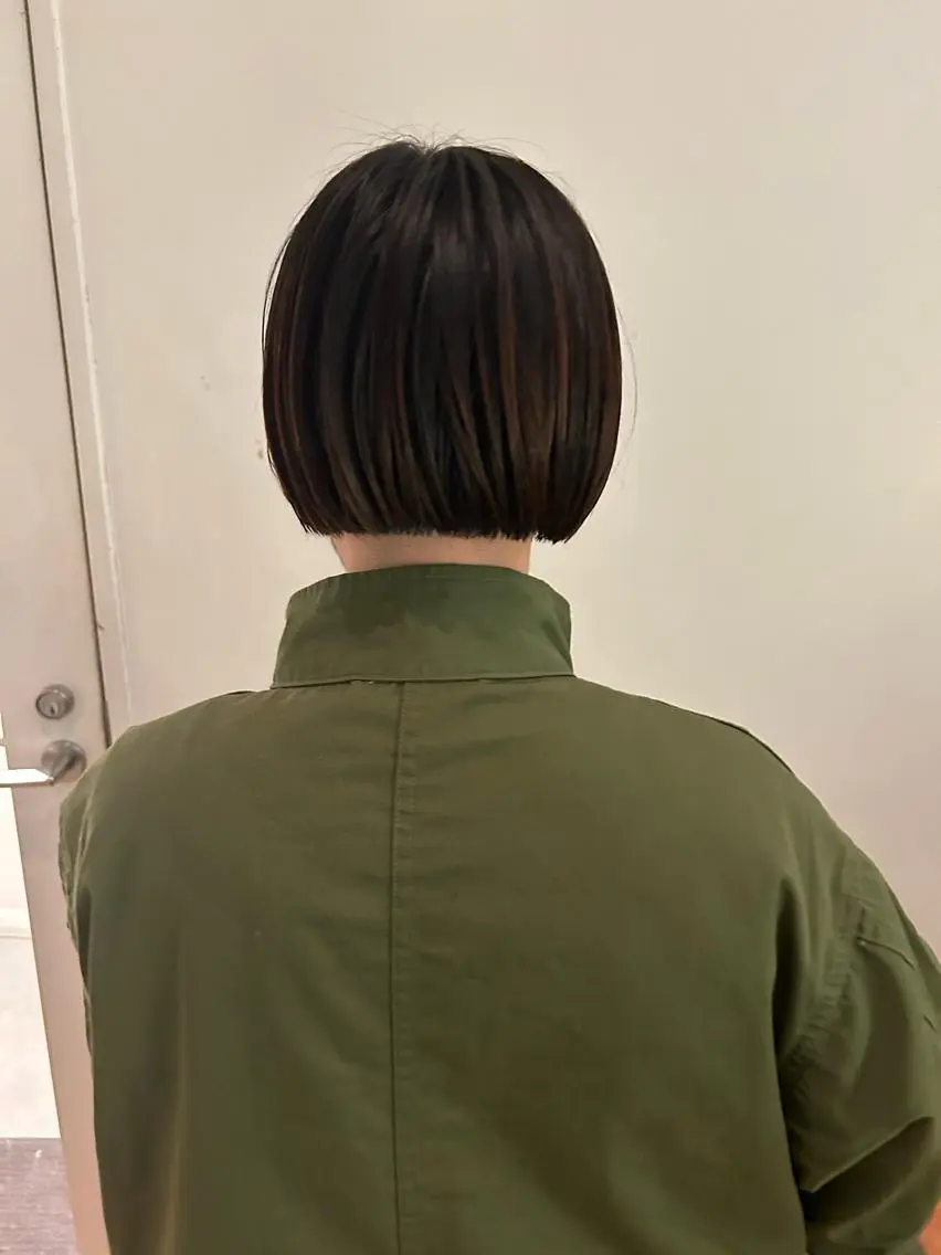 ショート ボブ 、 、のヘアスタイル