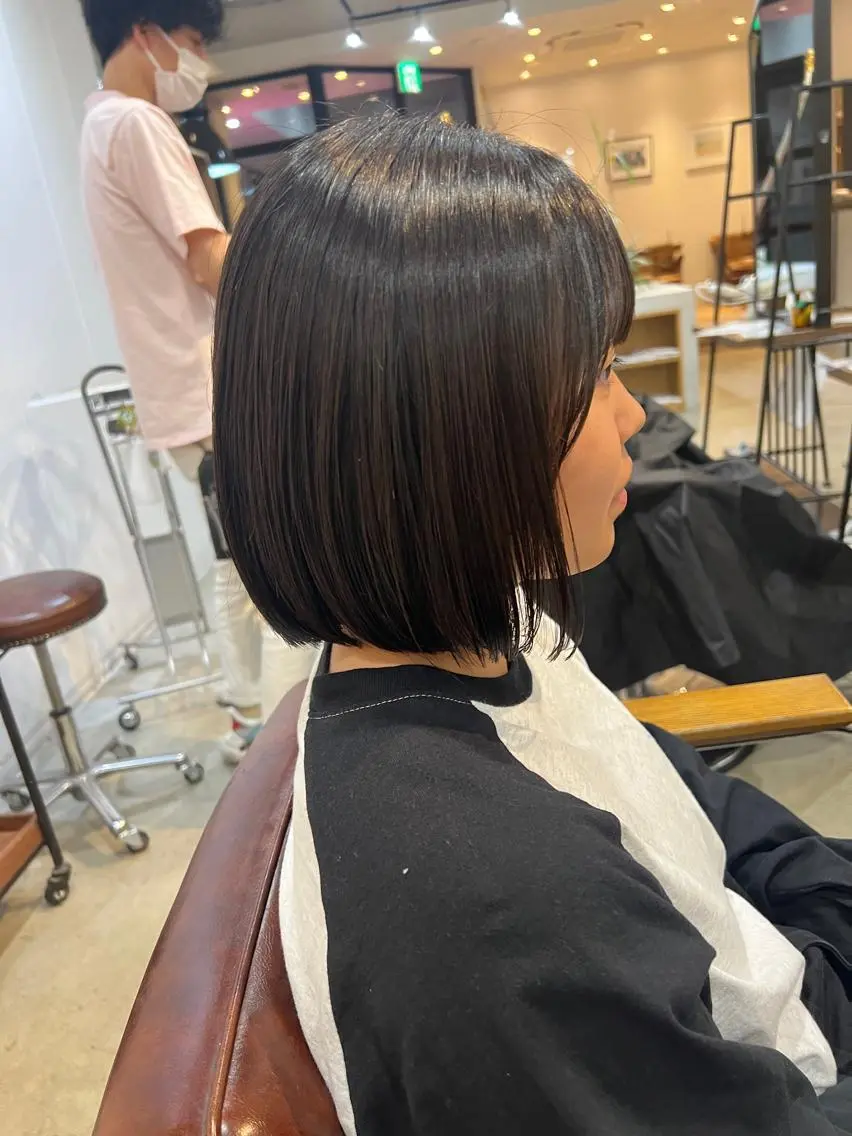ショート beleefric 🩵チセのヘアスタイル