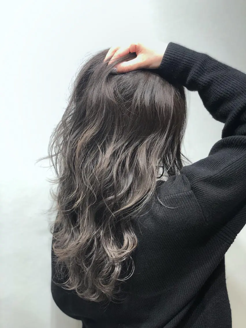 ロング カラー 中野 竜介のヘアスタイル