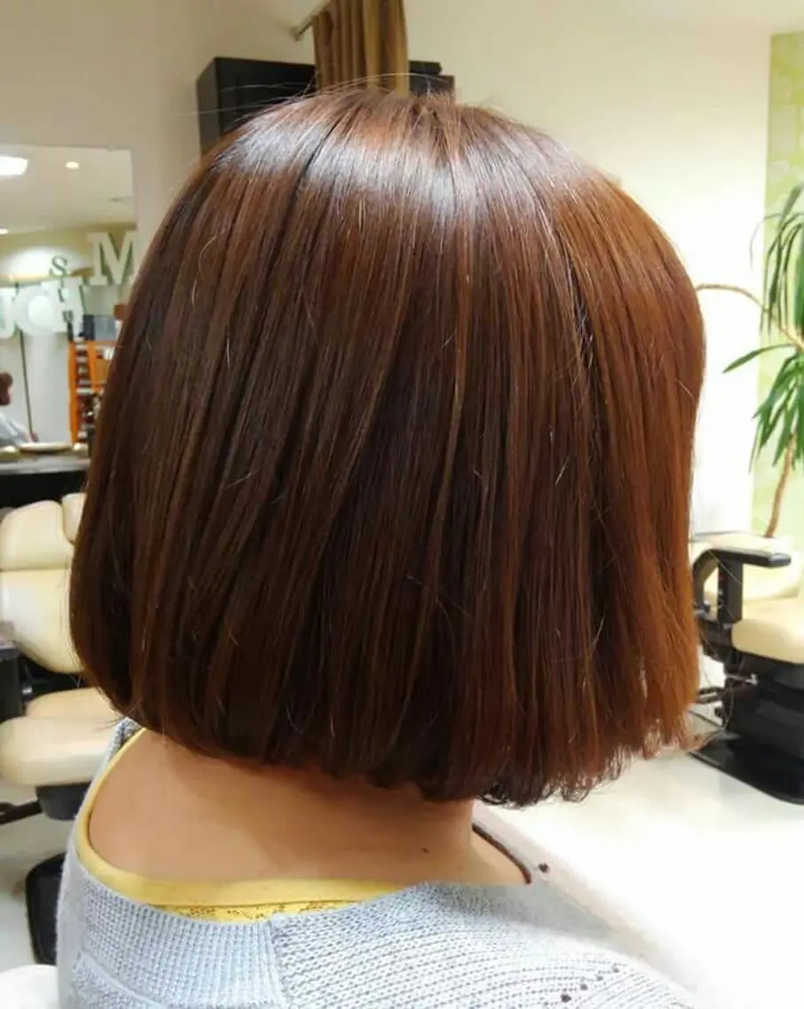ミディアム カラー 野末 美穂のヘアスタイル