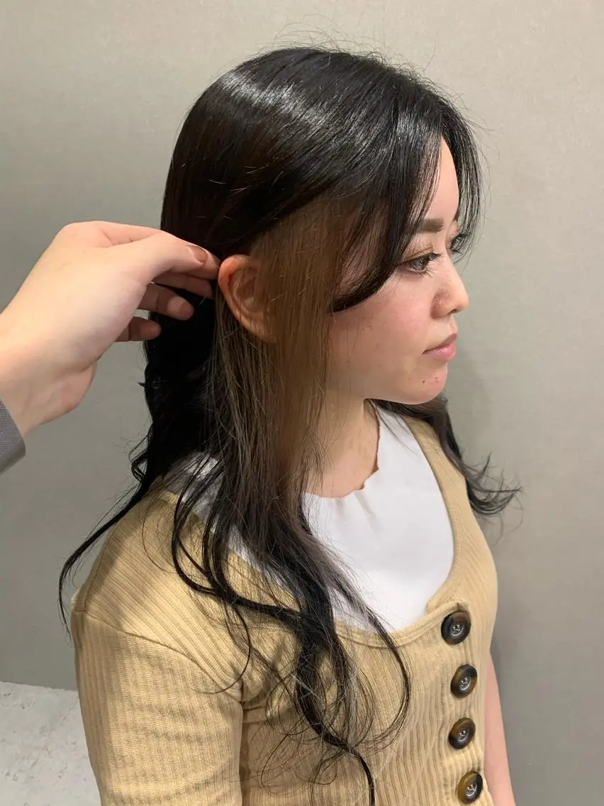 ロング カラー イヤリングカラー 浦野 剛志のヘアスタイル