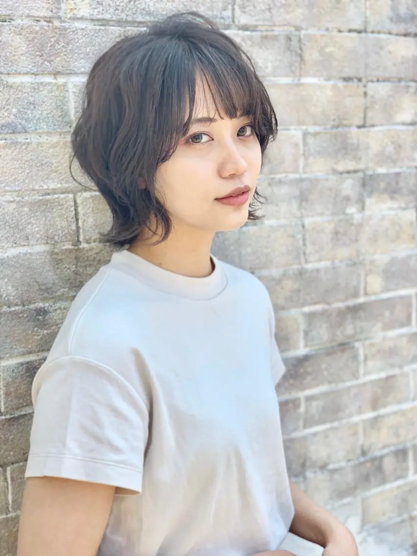 ショート パーマ ウルフカット ストカール✨ デジタルパーマ✨植松のヘアスタイル