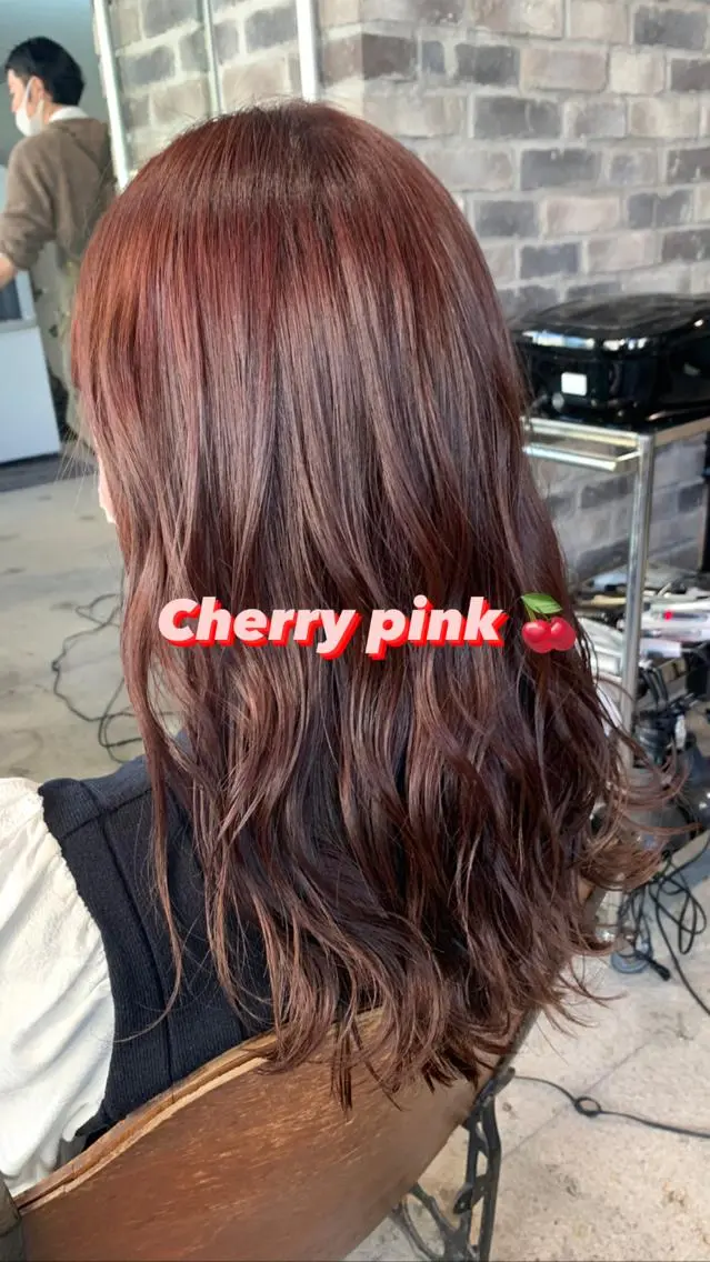 ミディアム カラー ピンクカラー カット ヘアカラー トリートメント 似合わせ×美髪改善✨ Yutoのヘアスタイル