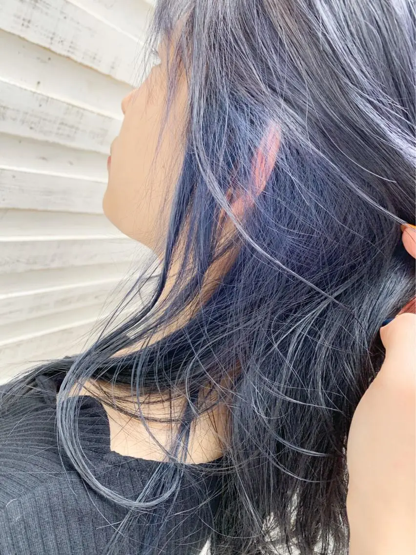 セミロング 韓国ヘア🕊村上 ののこ🕊のヘアスタイル