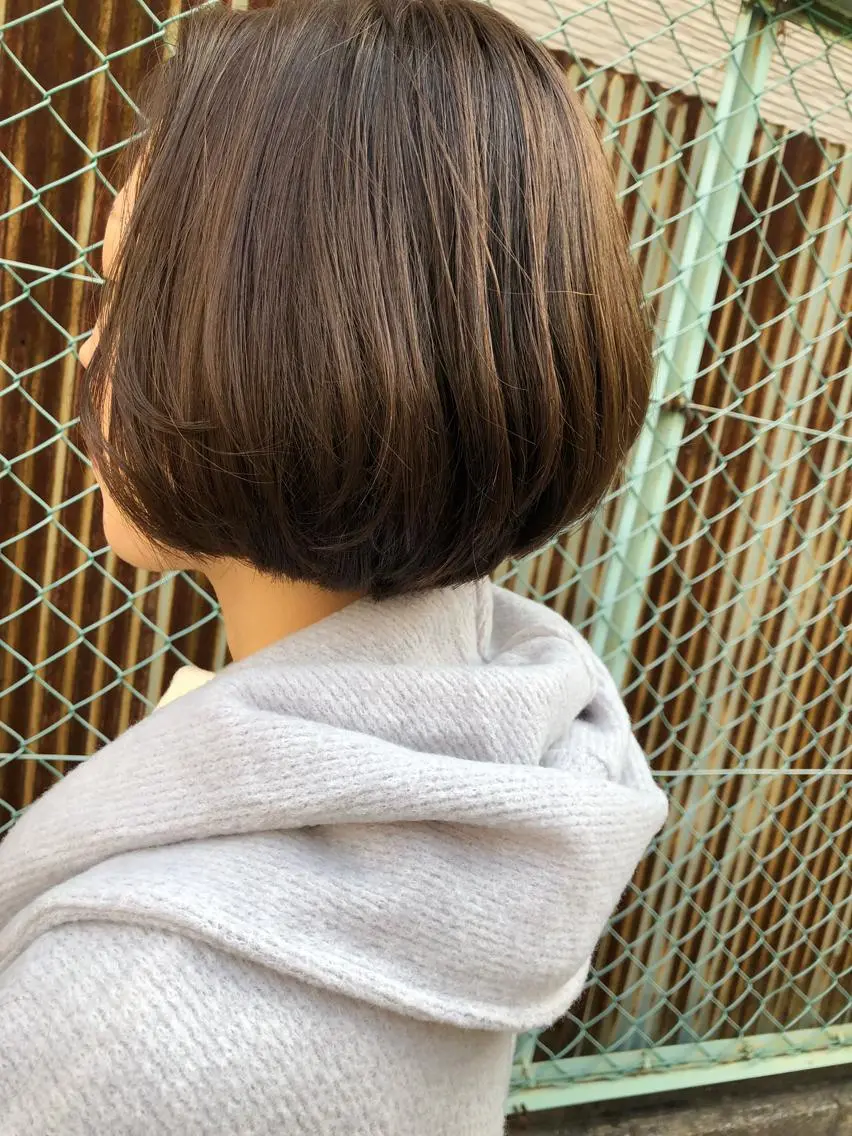 ショート カラー ヘアカラー 安陪 寛史のヘアスタイル