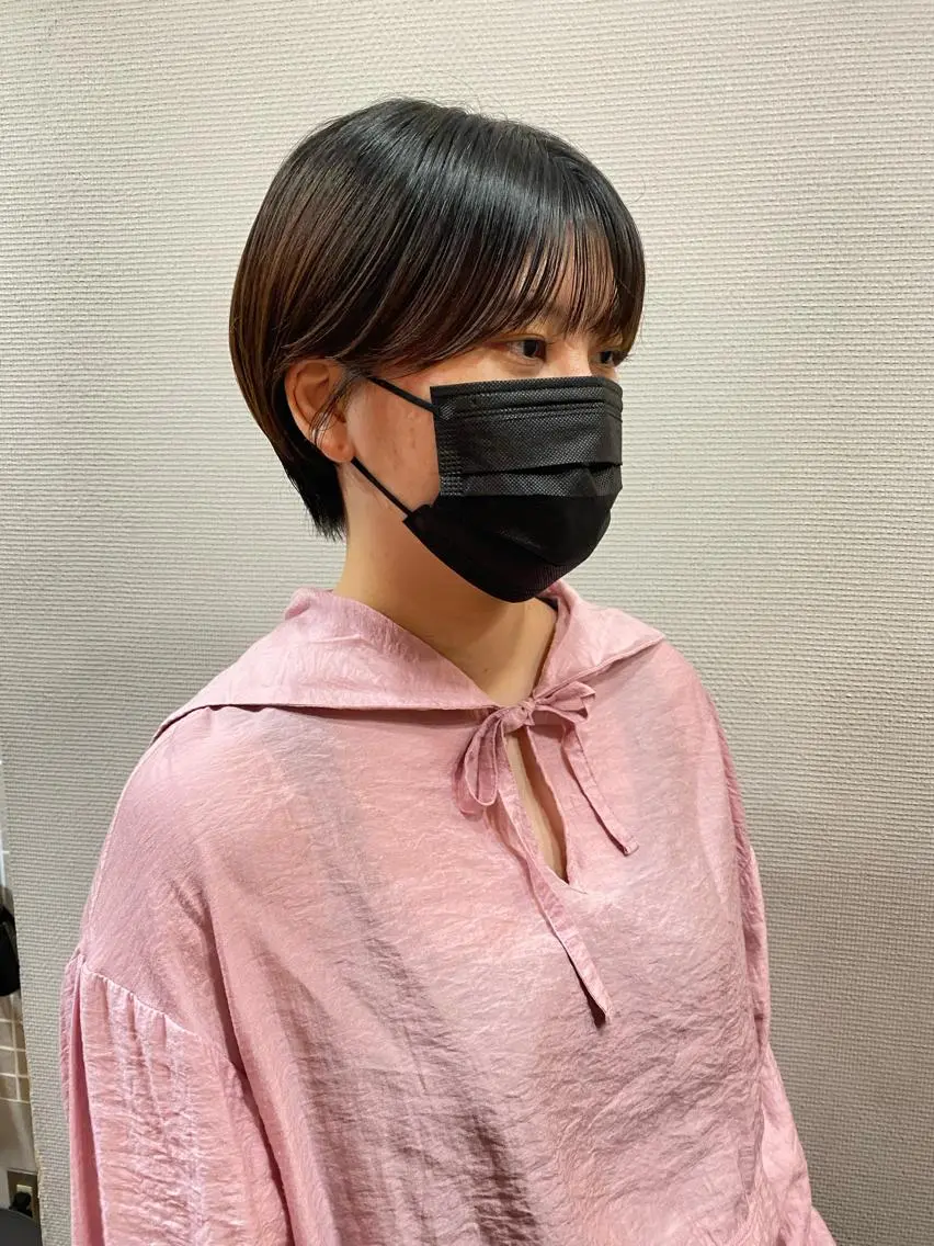 ショート 丸みショート ショートヘア ota miyuuのヘアスタイル