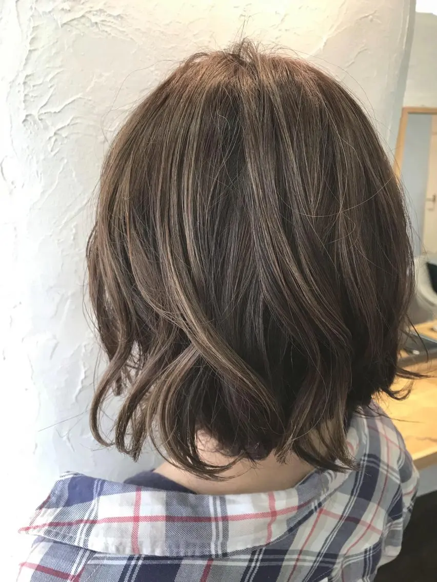 ショート ハイライト 伊藤 優希のヘアスタイル