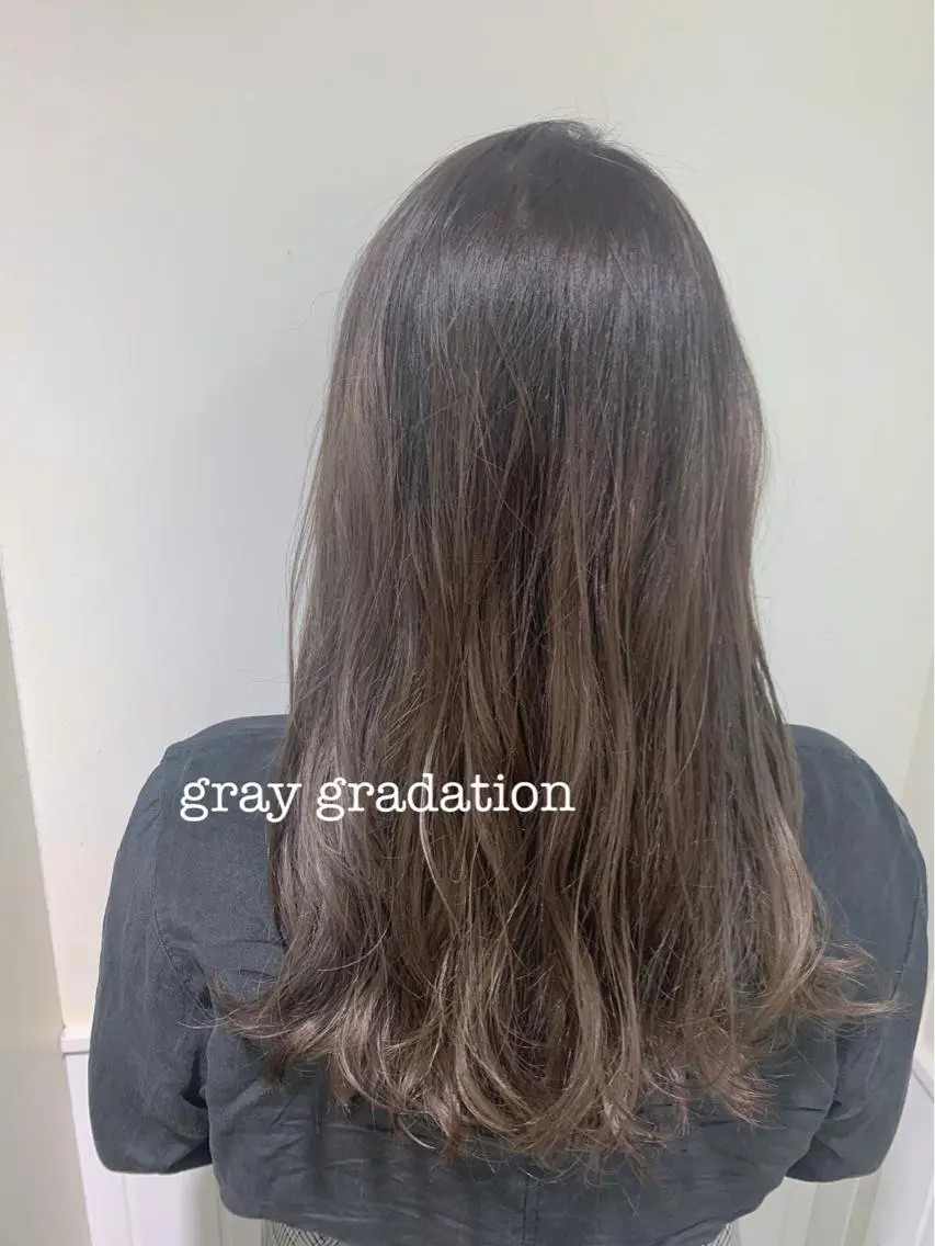 ロング カラー 透明感カラー グラデーションカラー カット ヘアカラー トリートメント 🌿椿 夢来🌿のヘアスタイル