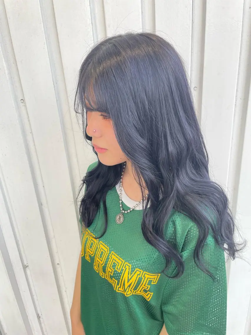 ロング カラー YURAGI🪴 FUTABAのヘアスタイル
