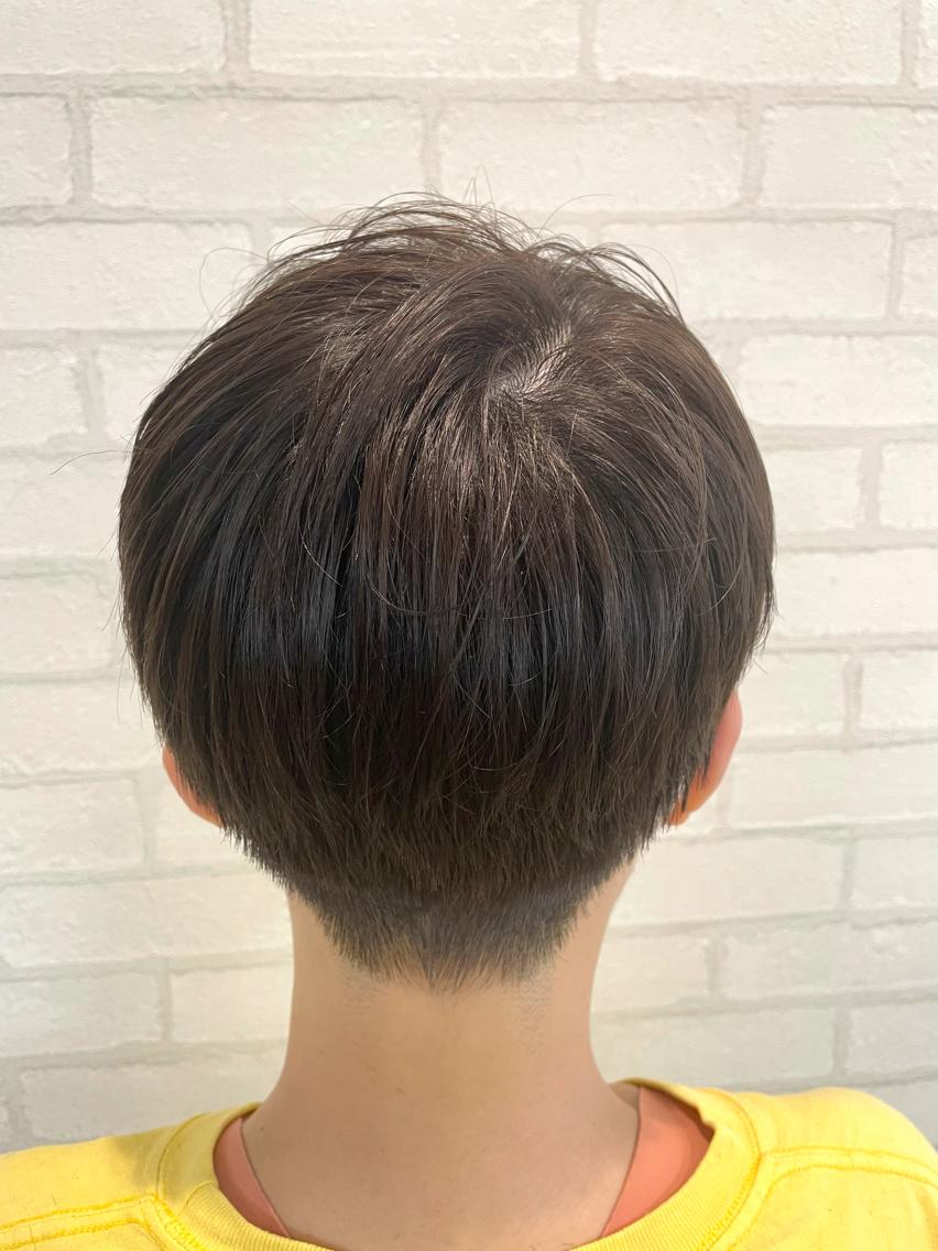 ショート カラー ショートヘア カット ヘアカラー 🐤 ゆい🐓のヘアスタイル