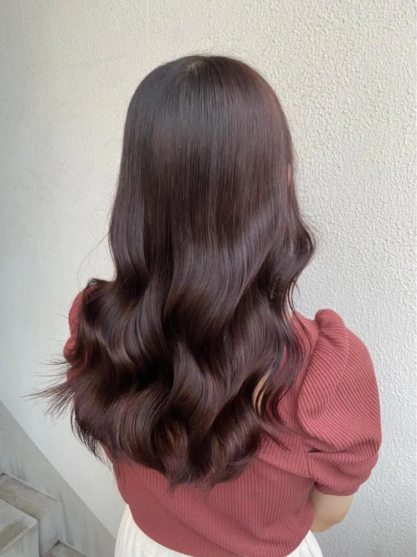 セミロング カラー 🔷横浜1のパーマ 職人🔷将太郎のヘアスタイル