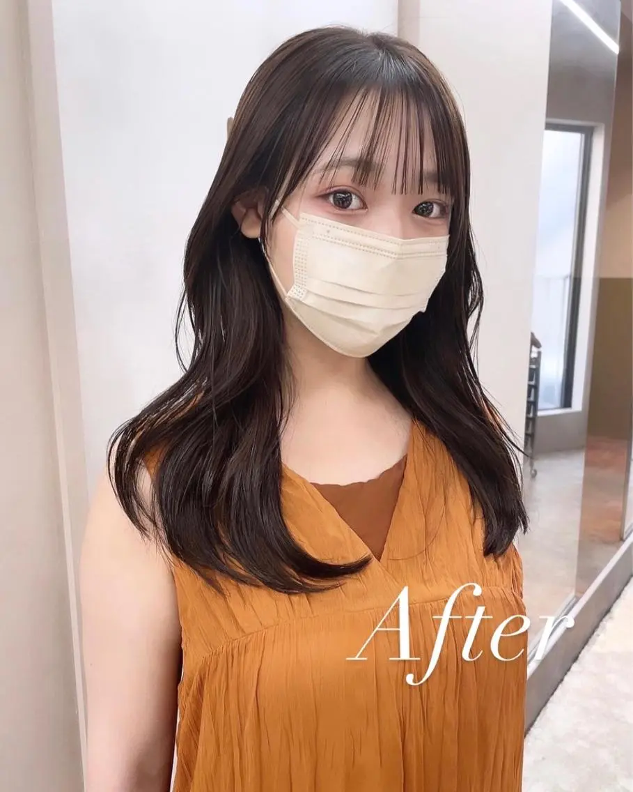 セミロング くびれヘア YUKI / レイヤーカット🤍のヘアスタイル