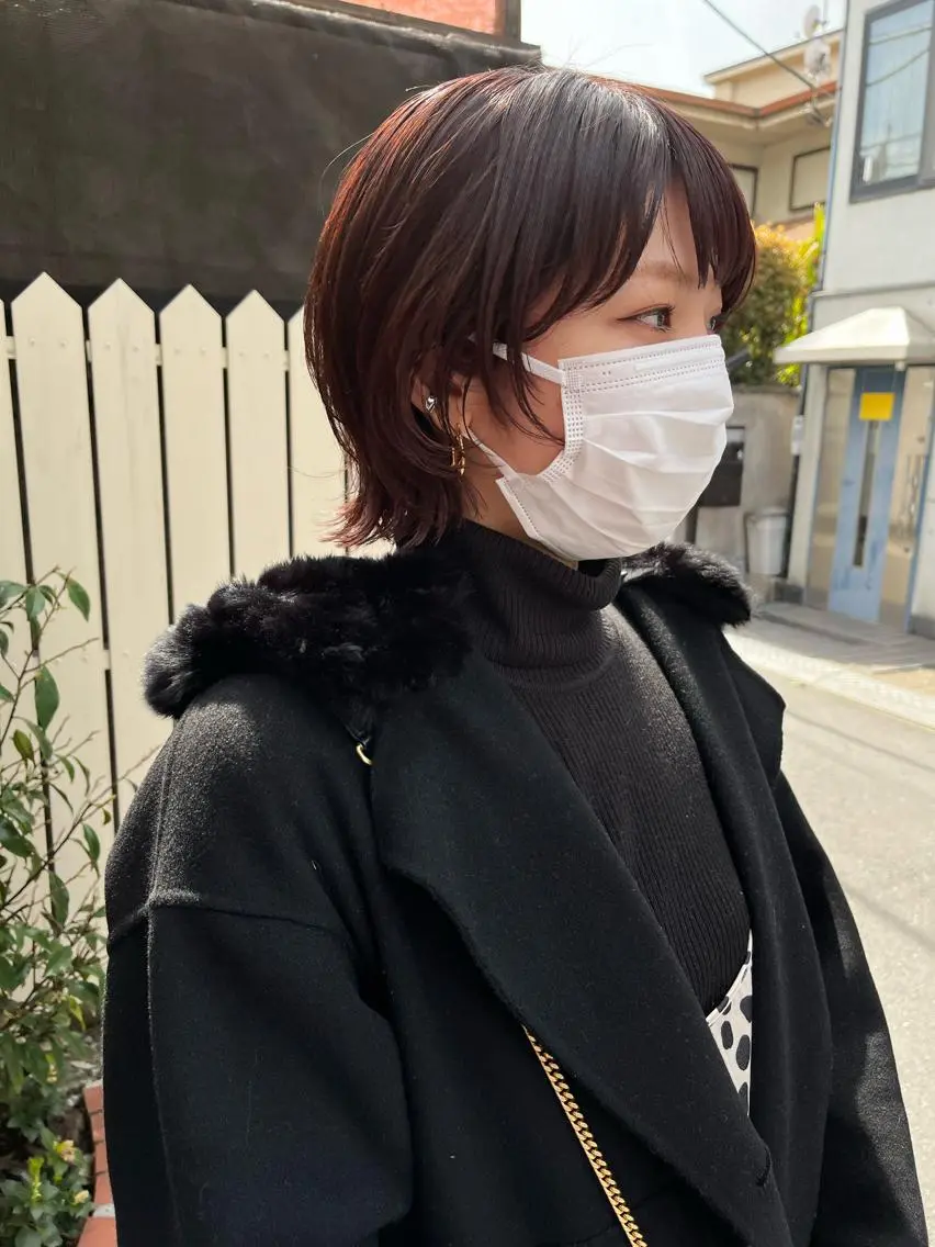 ショート カラー eri kinjoのヘアスタイル