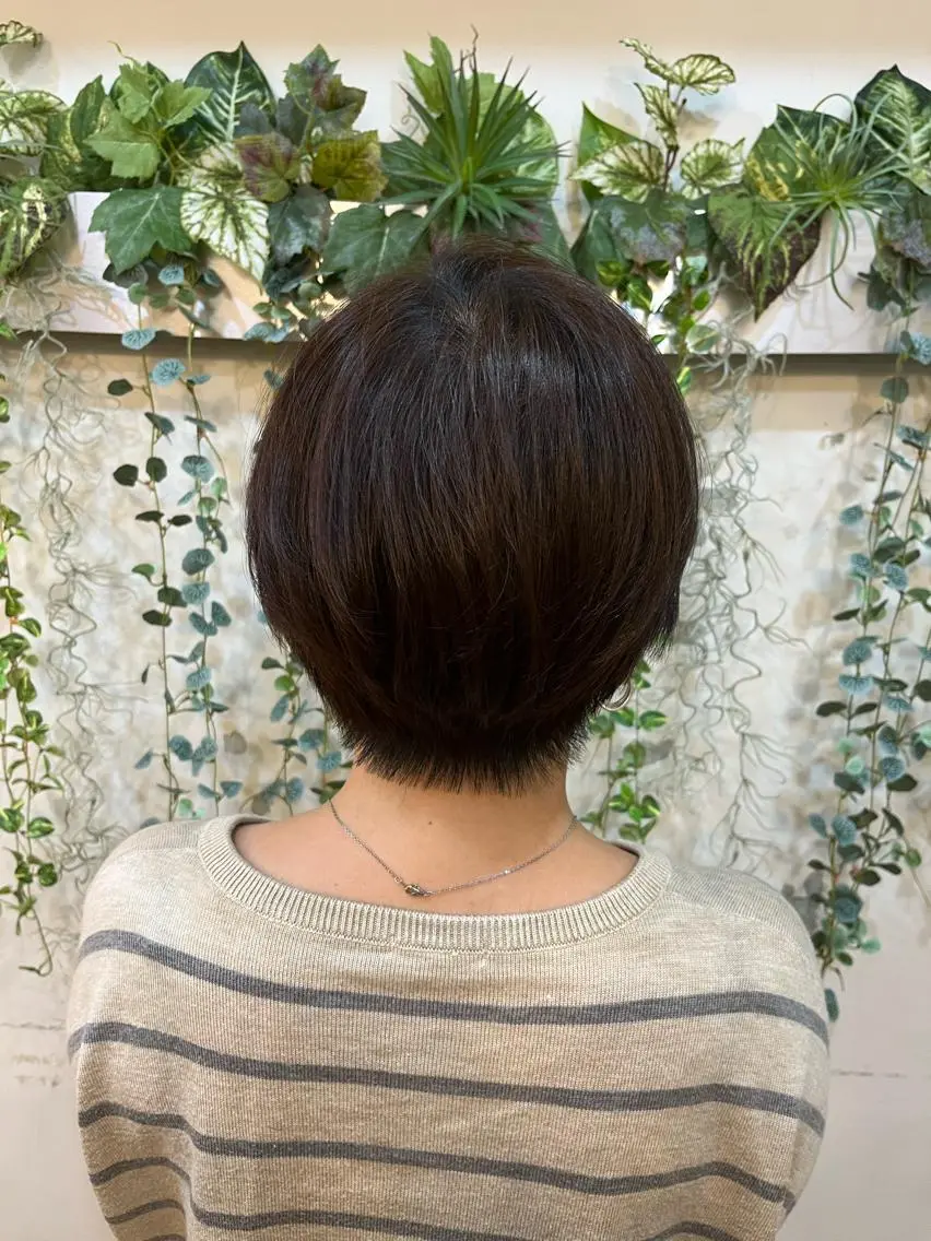 ショート ⚪️髪質改善 縮毛 店長 コウ⚪️のヘアスタイル