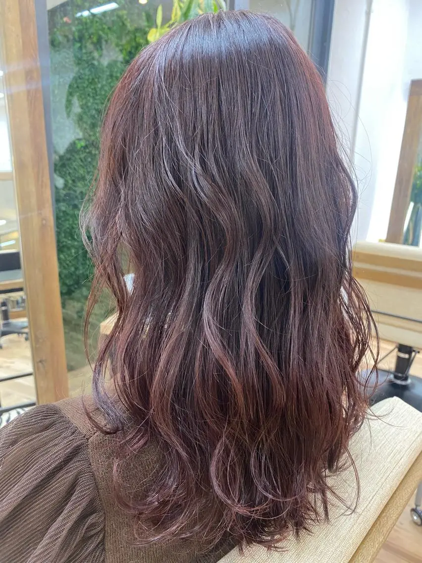 ロング おおつき ありかのヘアスタイル