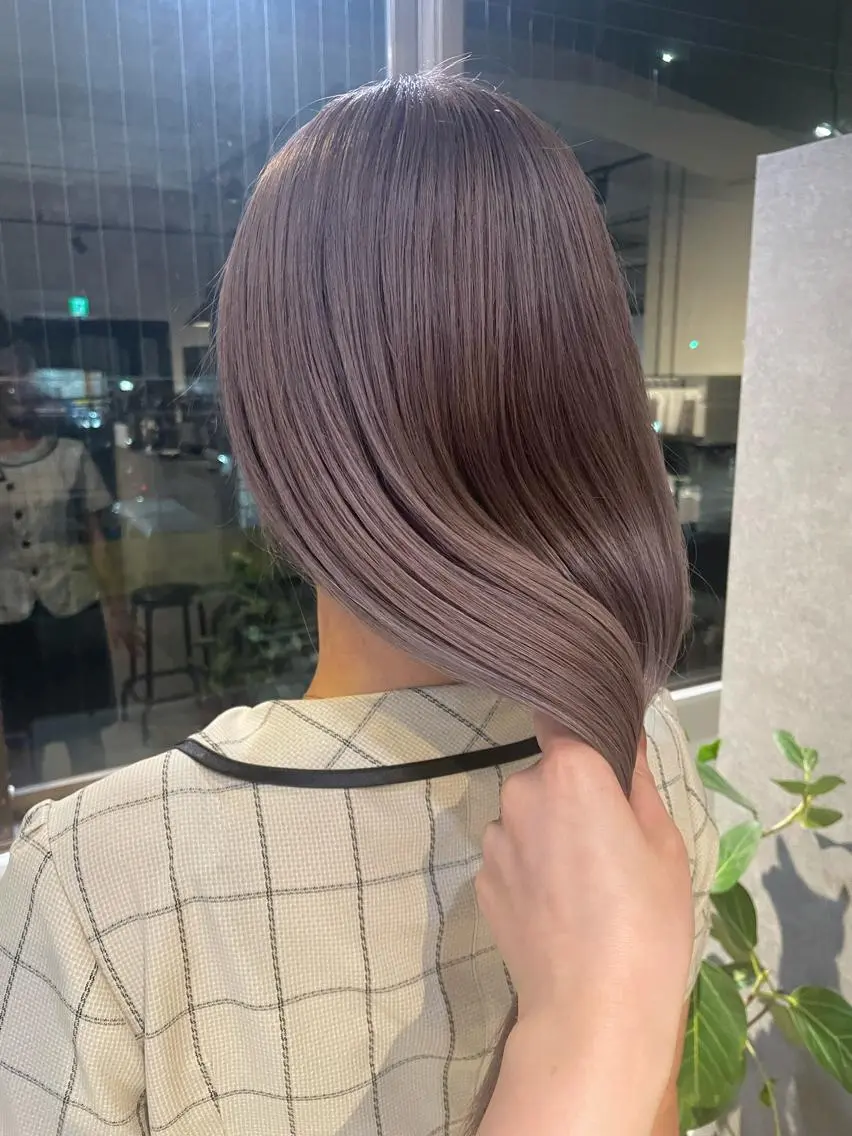 ロング ヘアカラー 心斎橋/海外レイヤー 募集中三好玲奈のヘアスタイル