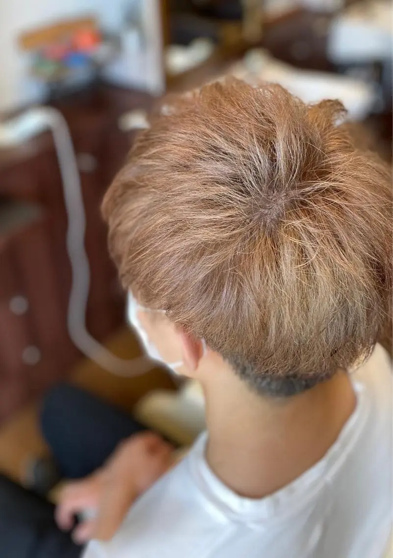ミディアム カラー ベージュカラー ブリーチ 外国人風カラー ヘアカラー 元住吉プランツヘアー ☘️丸山☘️のヘアスタイル