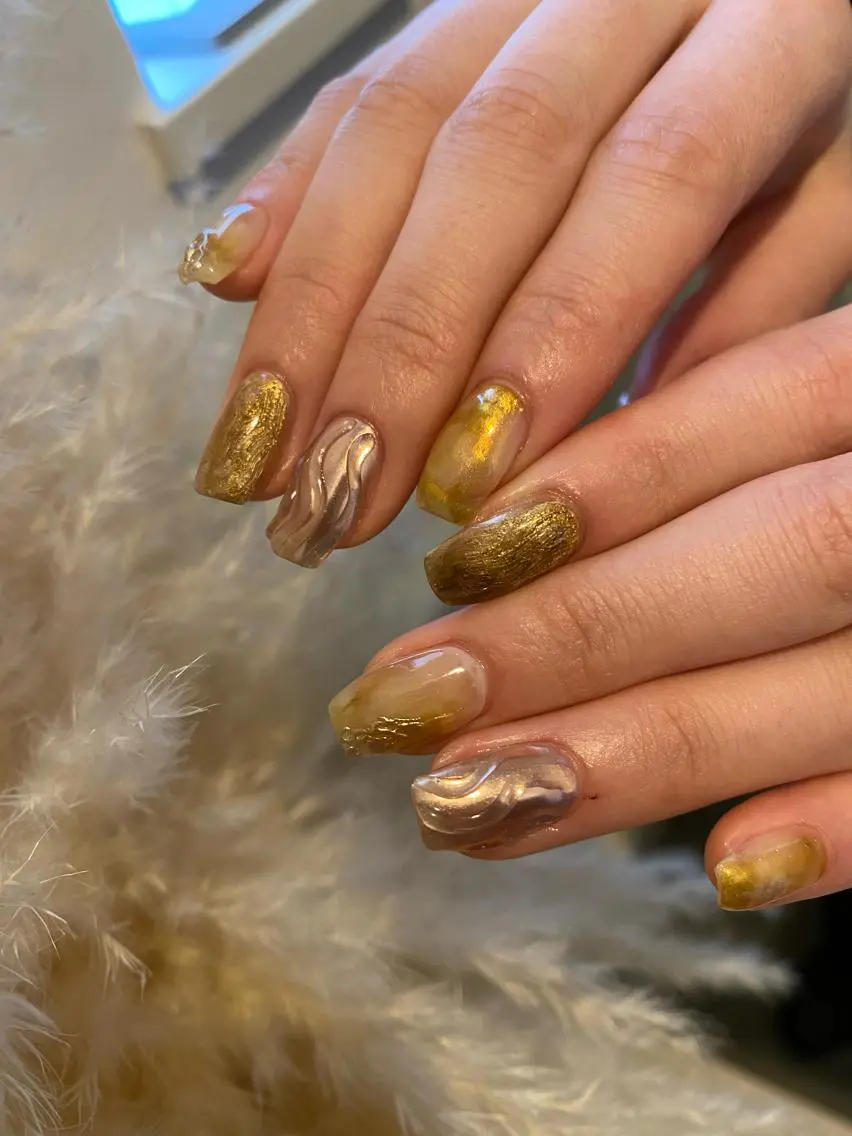 ネイル ハンドネイル Elle. ASAMIのネイルデザイン