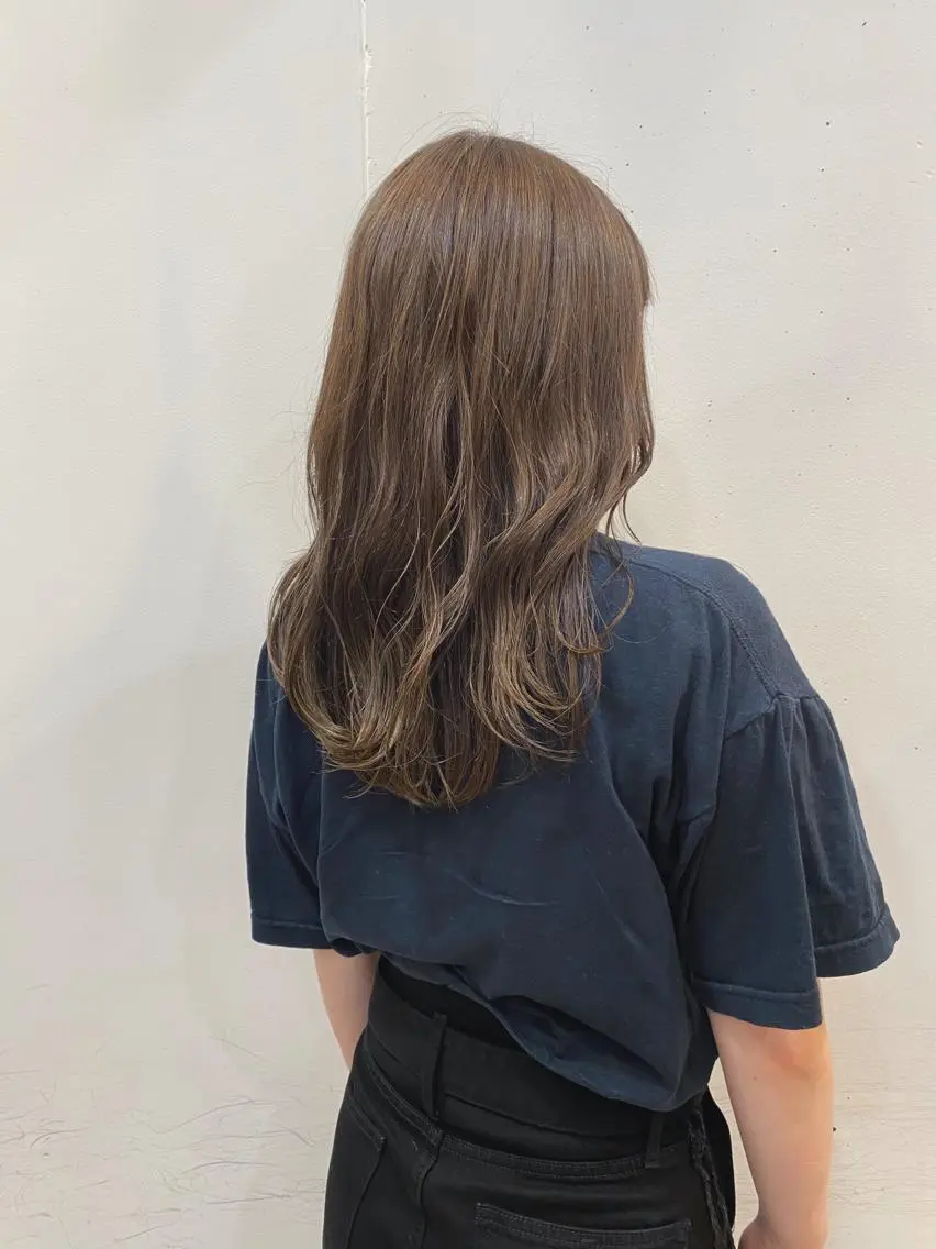 ロング 外国人風カラー ハイライト ブリーチ指名 NO1🌈SAKIのヘアスタイル