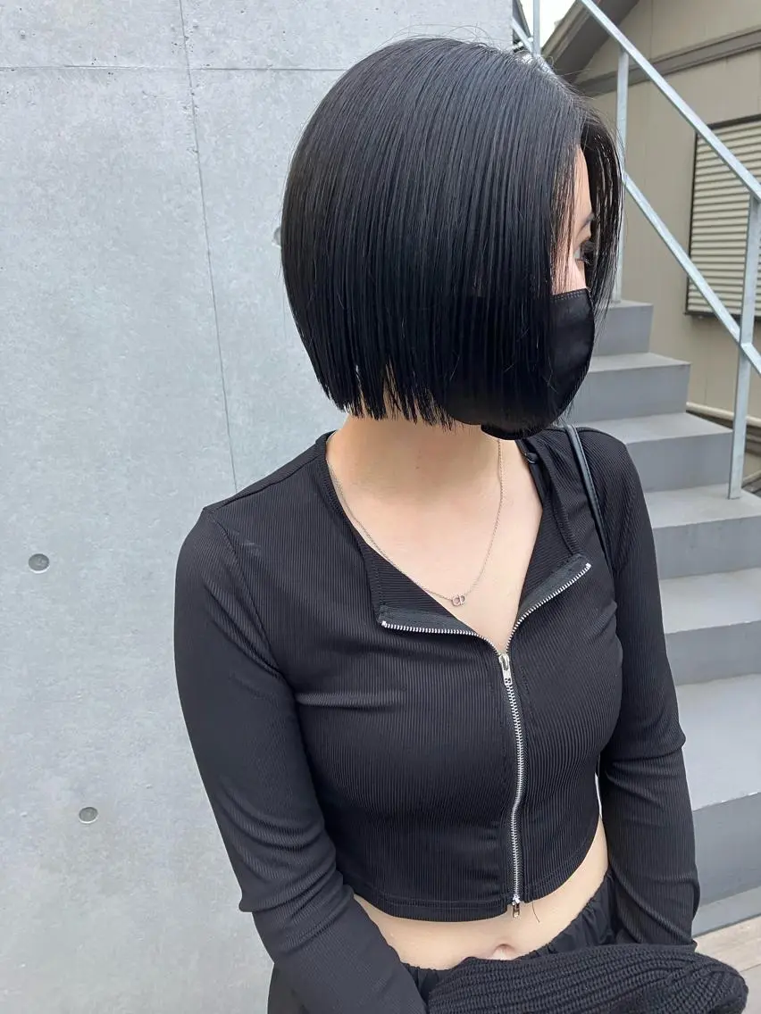 ショート カラー 似合わせカットカラー 👩MINAのヘアスタイル
