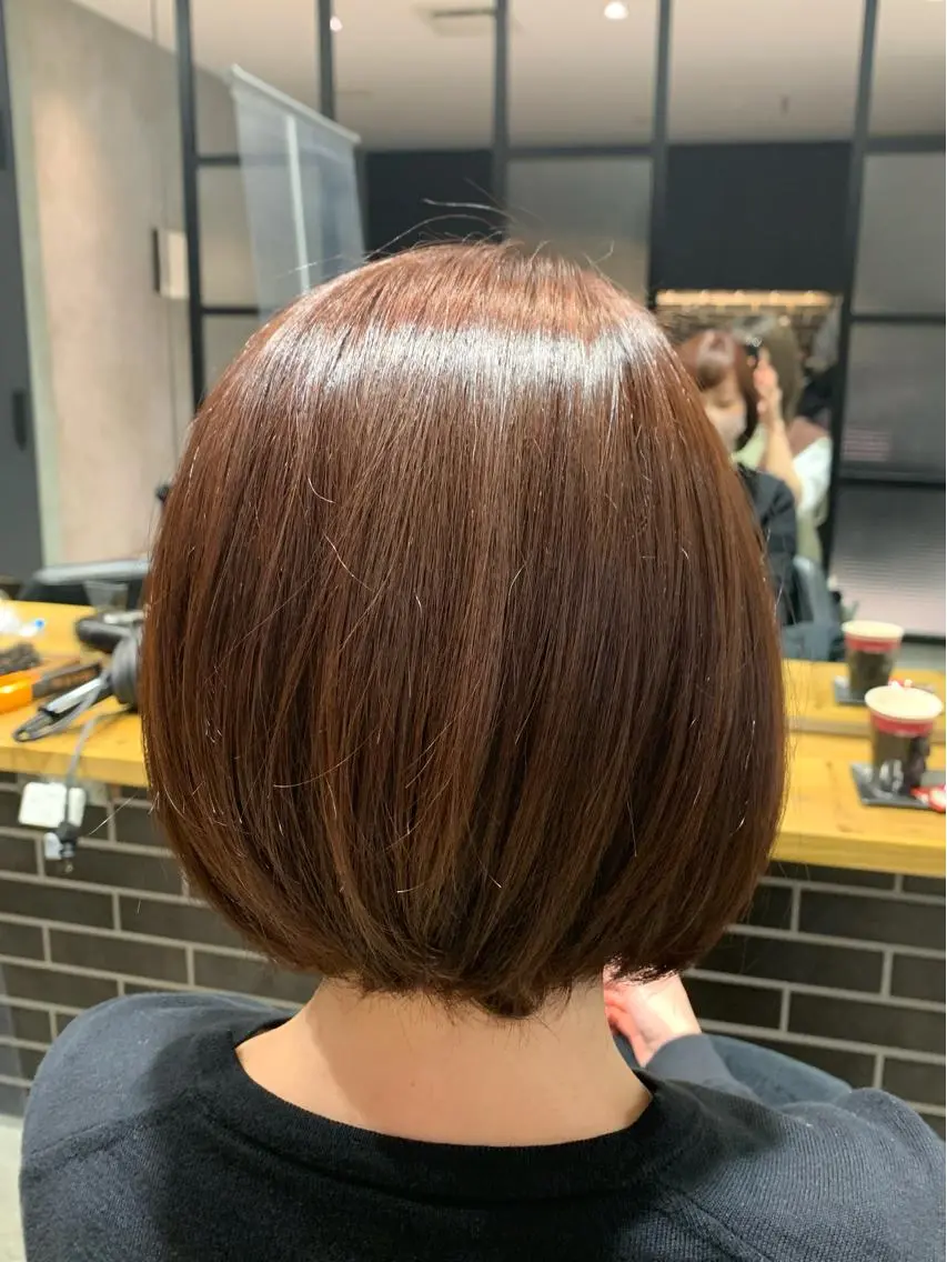 ショート カラー カット トリートメント WISTERIA P LUS1 ikumiのヘアスタイル