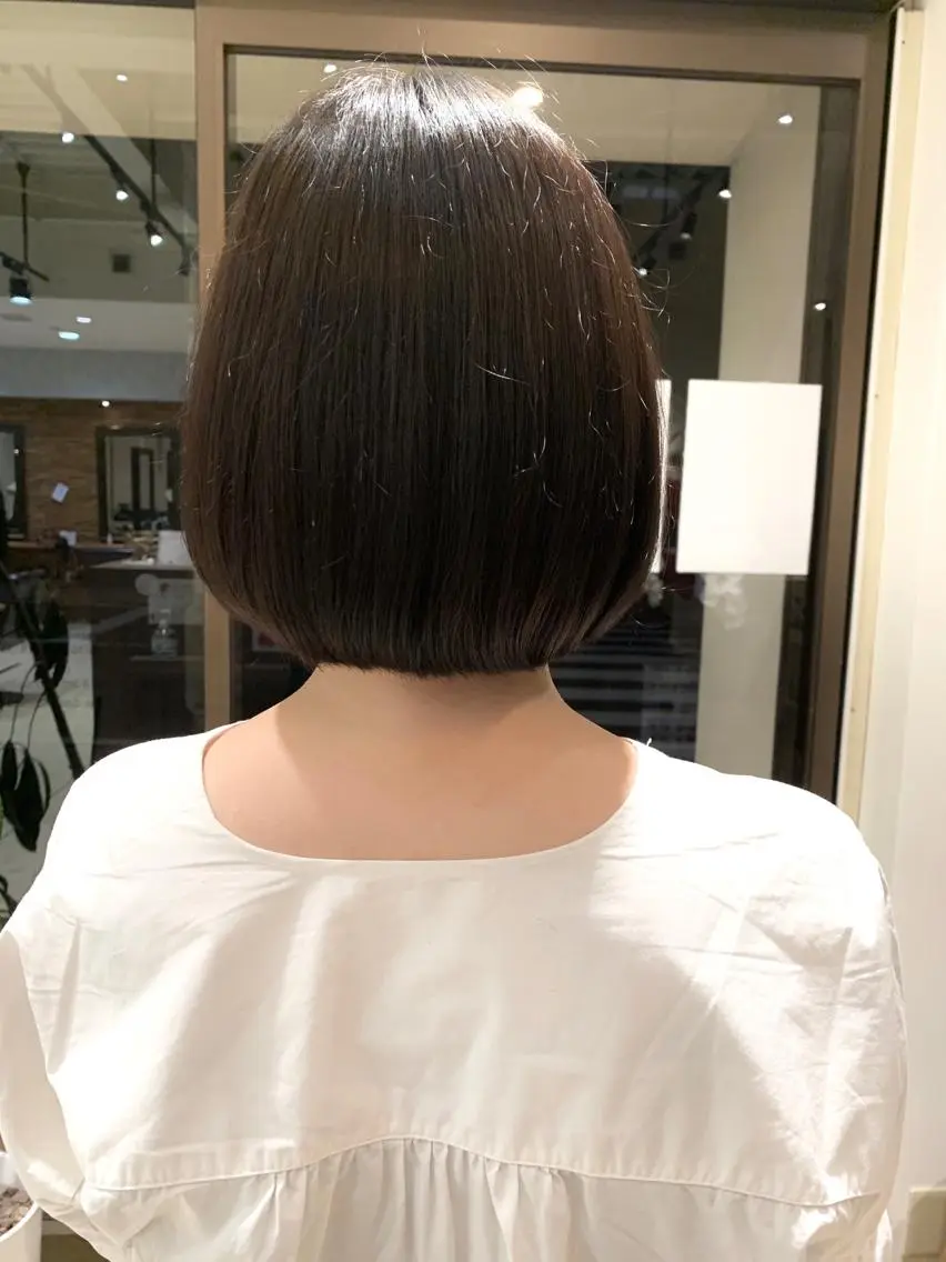 ショート 似合わせカラー/艶 髪質改善/ヨシザキのヘアスタイル