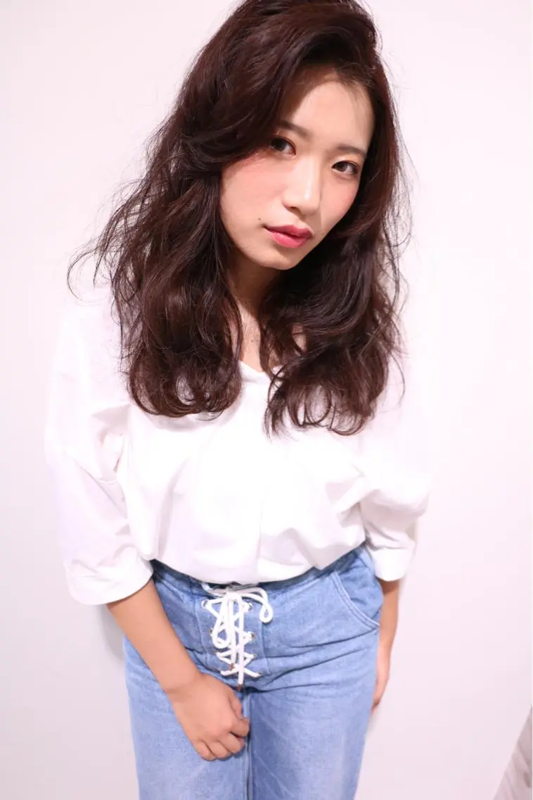 ミディアム セミロング ロング ヘアアレンジ _WHITE高槻店 yusukeのヘアスタイル