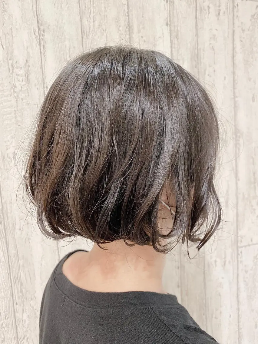 ショート カラー ボブ ショートヘア カット トリートメント ⭐️⭐️縮毛矯正の スペシャリスト松本✨のヘアスタイル