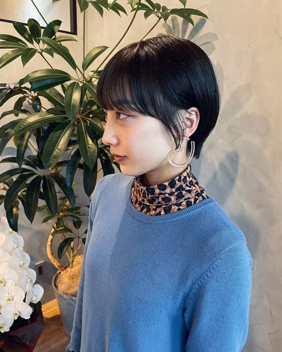 ショート カラー Basis 田口豪司のヘアスタイル