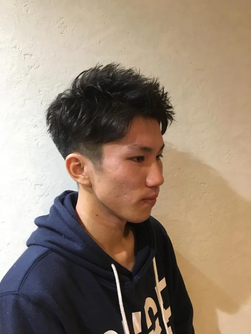メンズ ツーブロック 刈り上げ 吉岡 昌吾のヘアスタイル