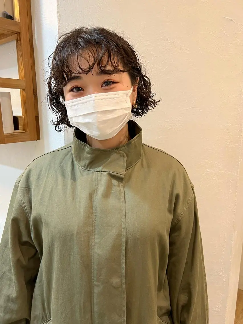 ショート パーマ ショート& パーマ　坂本のヘアスタイル