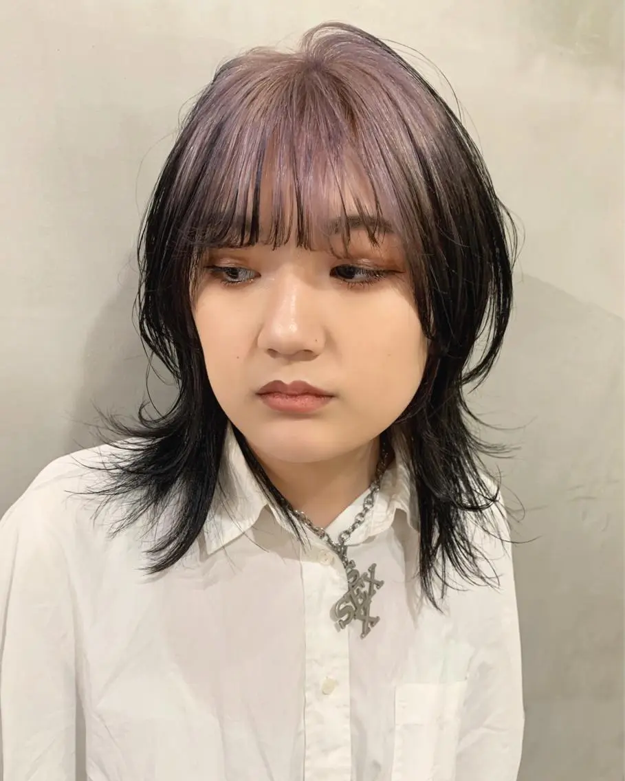 ミディアム カラー カット ヘアカラー トリートメント 優作 〜圧倒的信頼〜のヘアスタイル