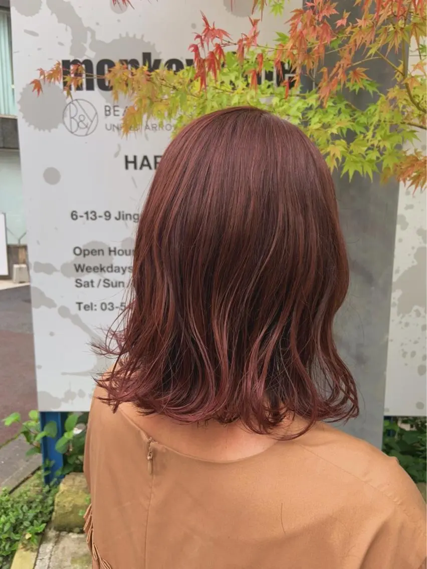 ミディアム 🟩白髪ぼかし ショート/大司のヘアスタイル