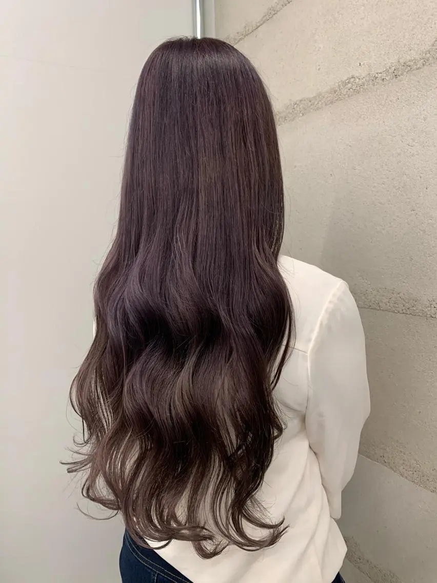 セミロング カラー 縮毛矯正特化✂︎ YUKAのヘアスタイル