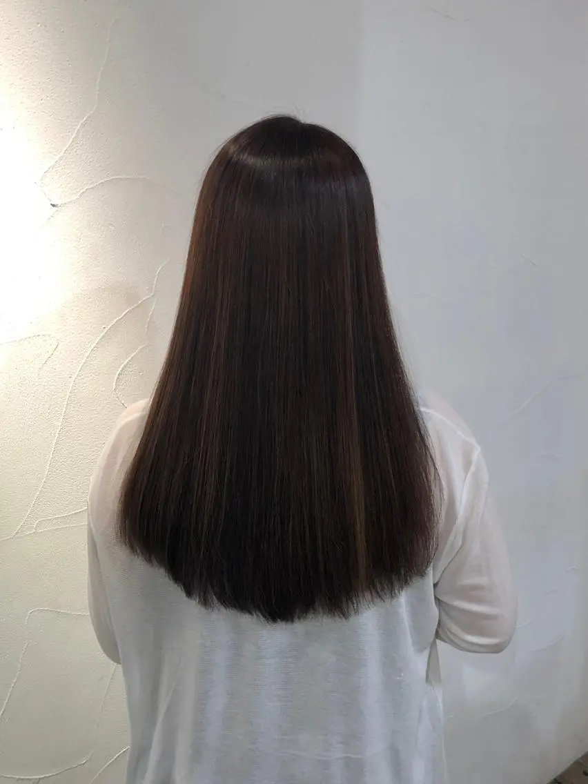 カラー RINA 🩵のヘアスタイル
