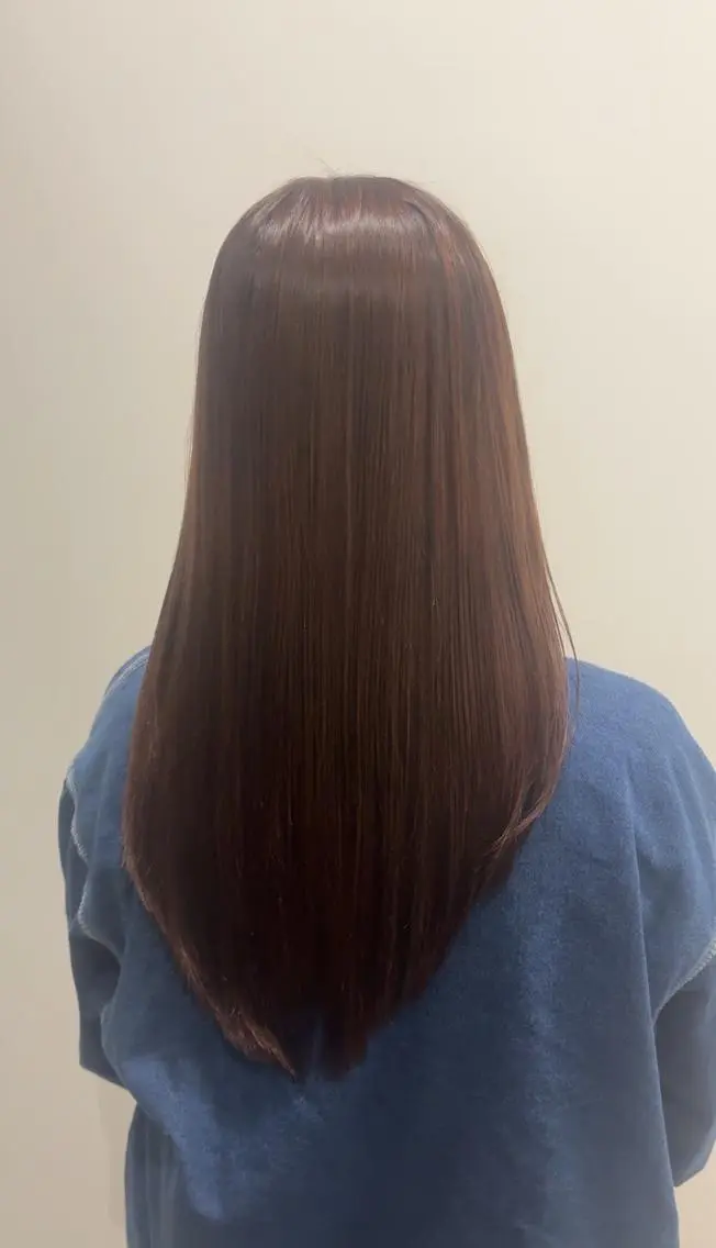 ロング カラー カット ヘアカラー トリートメント 柔らかハイトーン/ 美髪💙ྀི/ミナルのヘアスタイル