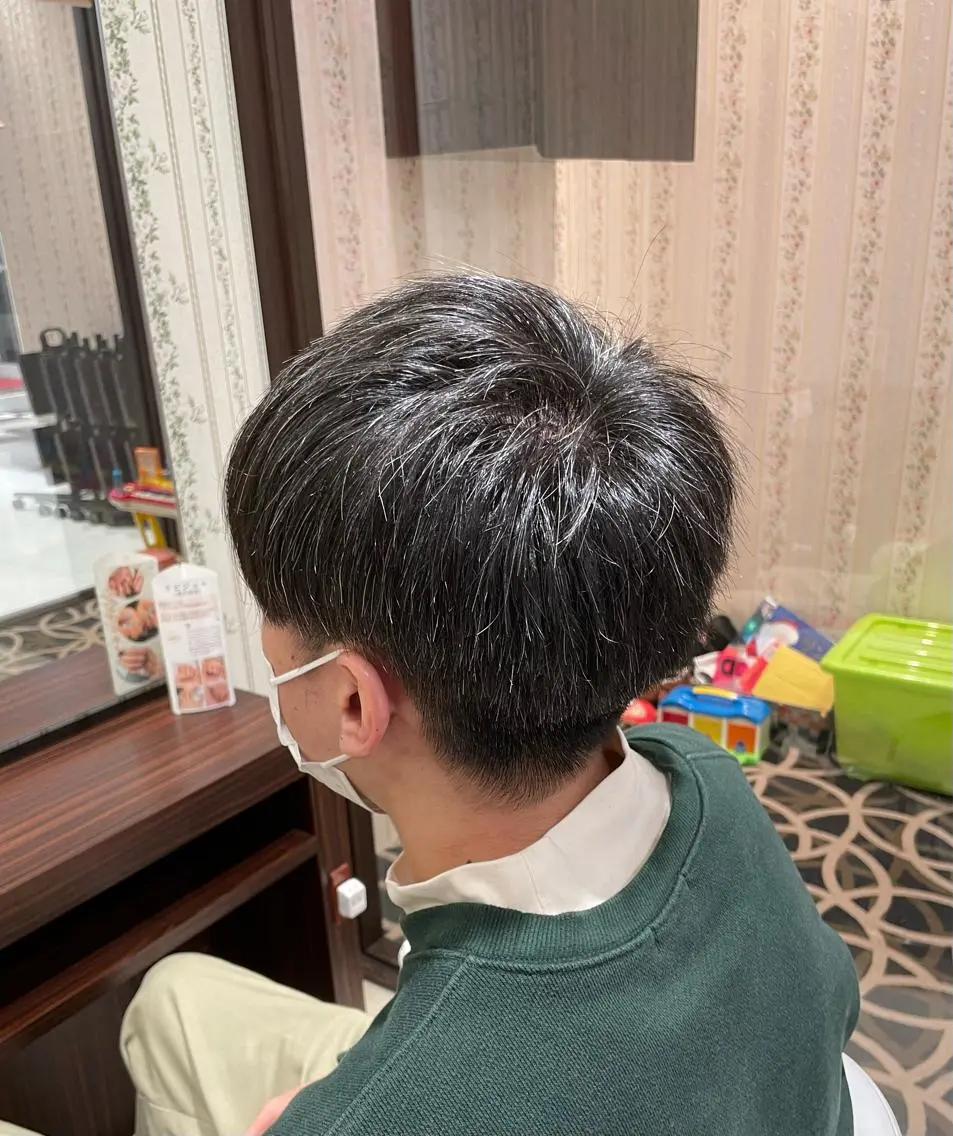 ショート メンズ マッシュ 刈り上げ ✂︎山﨑 涼太✂︎のヘアスタイル