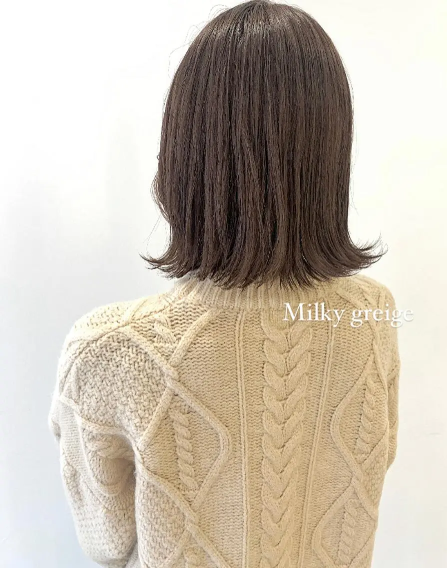 ミディアム カラー murai airiのヘアスタイル