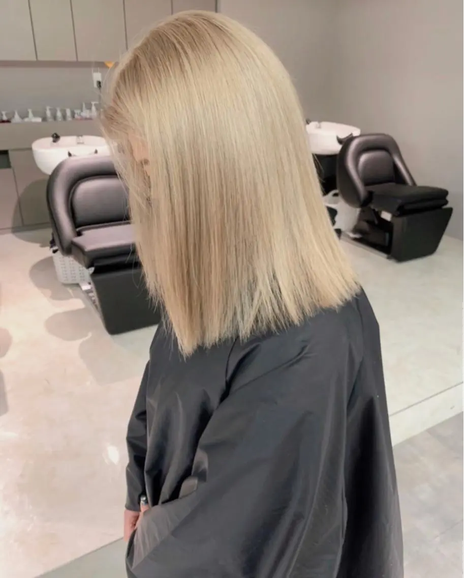 ミディアム カラー パーマ ヘアアレンジ メンズ キッズ ネイル マツエク・マツパ 酸性ストレート 髪質改善大槻勇樹のヘアスタイル