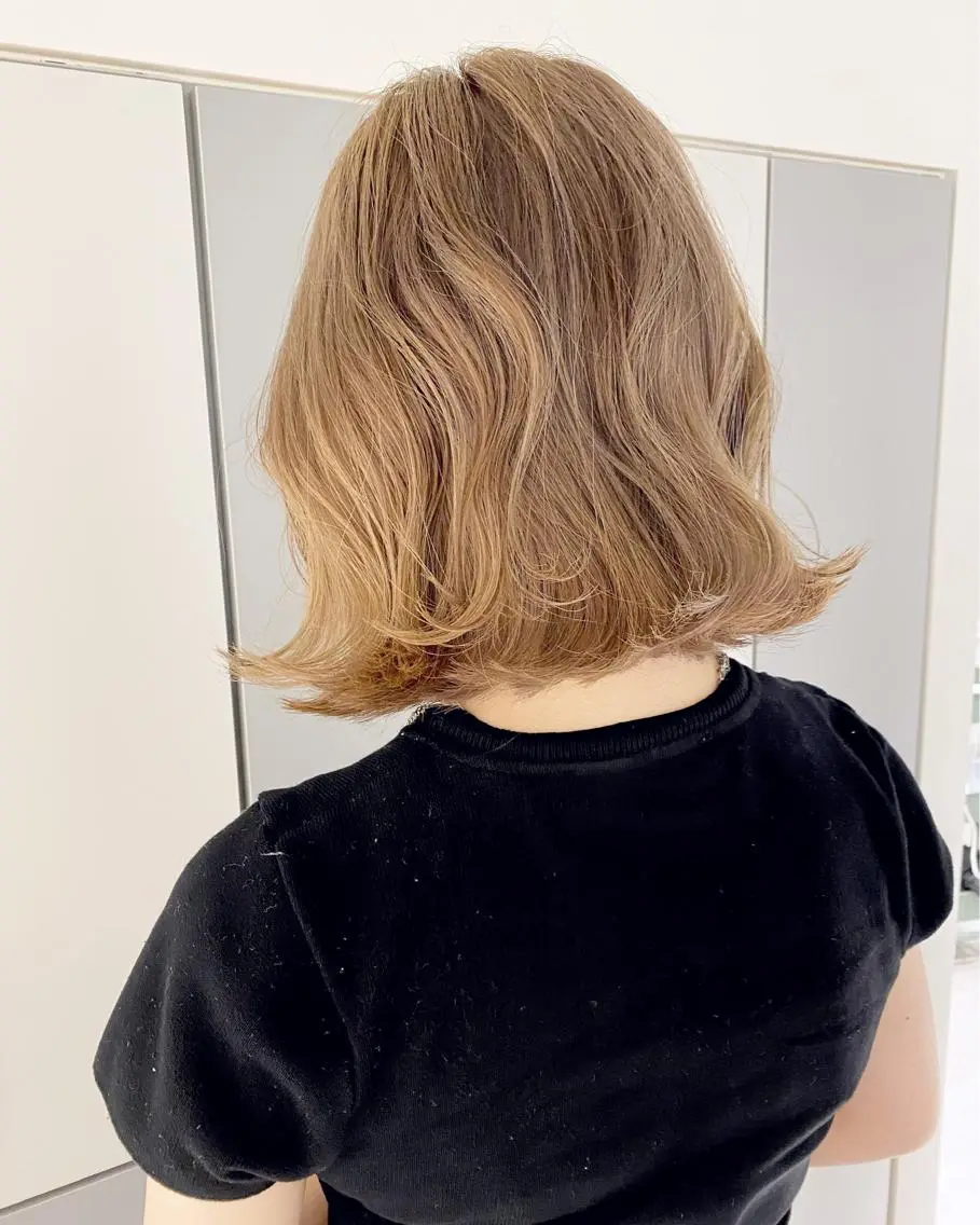 ミディアム LOVESTOIKE 堂本のヘアスタイル