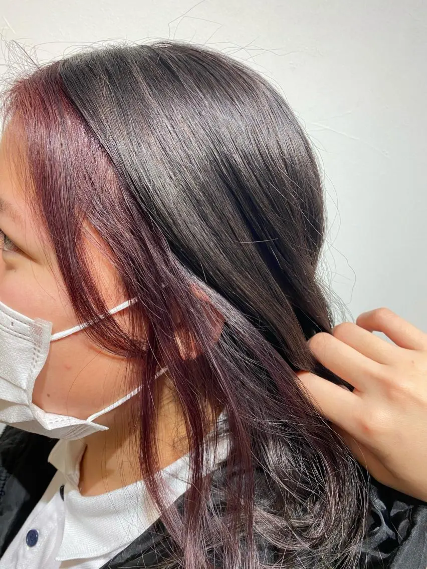 ロング カラー ヘアアレンジ Design Color🐰アユミのヘアスタイル