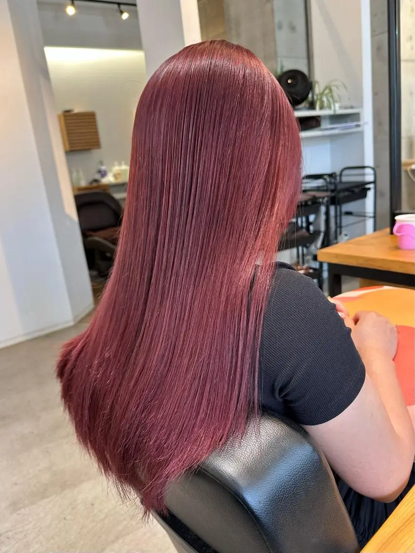 カラー ✂︎ 艶カラー /透明感カラーのヘアスタイル